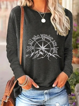 Women's Spring And Autumn Tops T-shirts