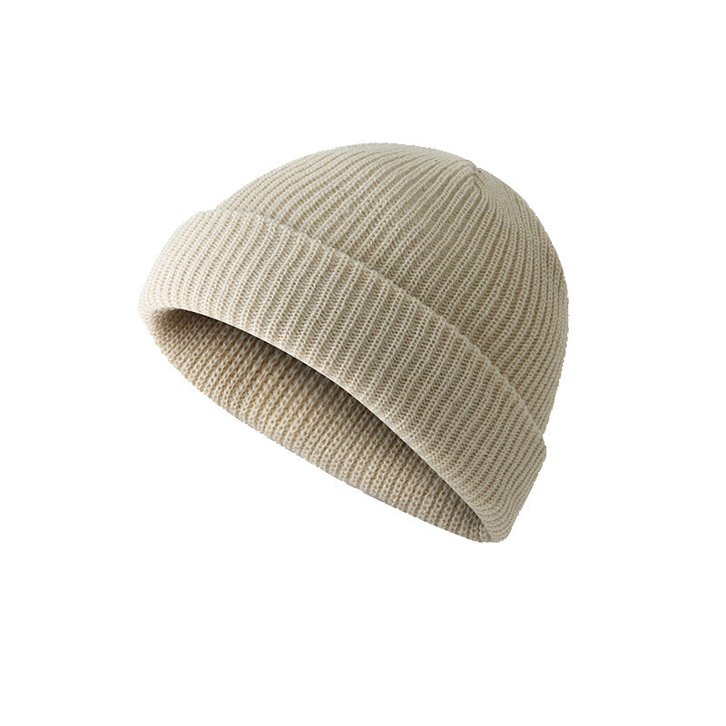 Retro Dome Warm Short Woolen Toe Hat