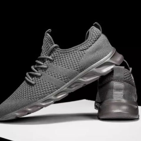 Men Casual Sport Shoes Light Sneakers White Outdoor Breathable