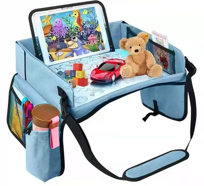 Travel Car Children's Tray Shopping Bags Car Seat Storage Tray