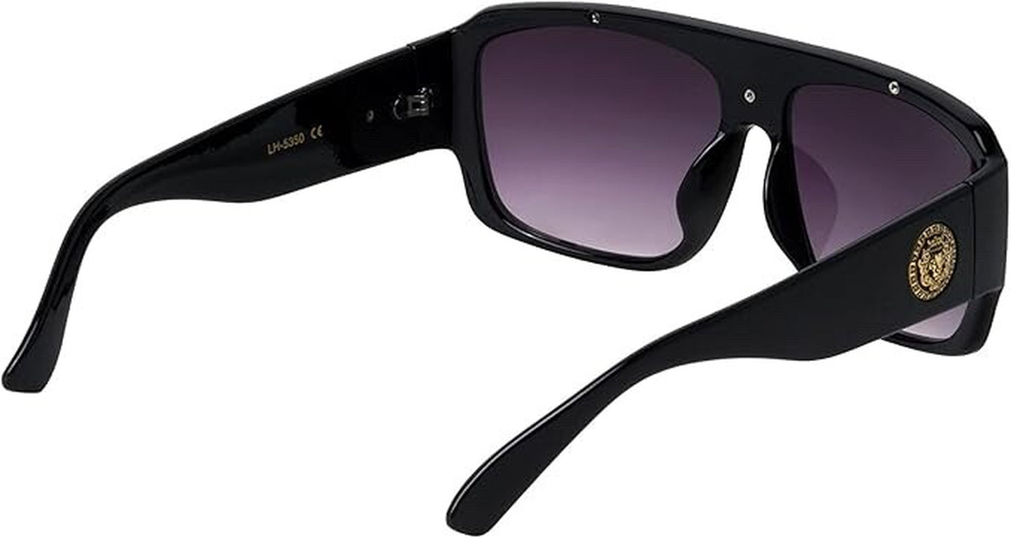 Gafas De Sol Lentes De Moda Para Hombres Grande Style Men Sunglasses Brown Lens