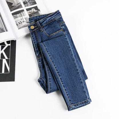 Elastic Tight-Fitting Thin-Footed Pencil Pants