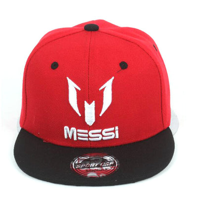 Children's Embroidery Baseball Hat Flat Brim Hip Hop