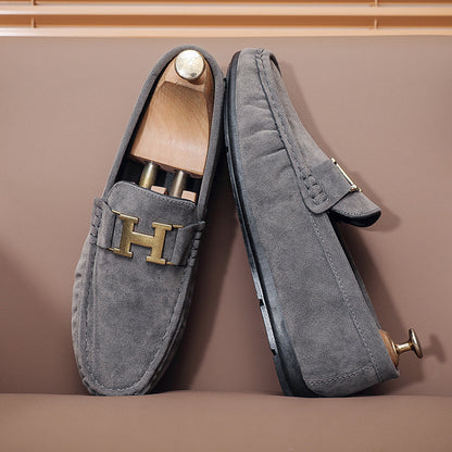 Spring All-Match British-Style Mens Casual Leather Shoes