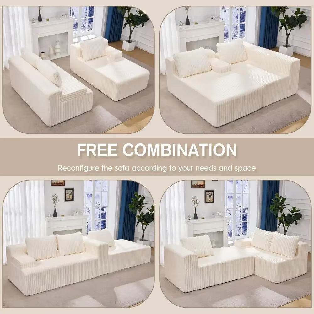 Modular Sectional Sofa Couches Couch Modular Sofa Memory Foam Sectional Couches for Living Room,Customized