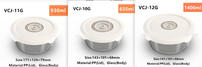 Electric Vacuum Food Sealed Glass Crisper