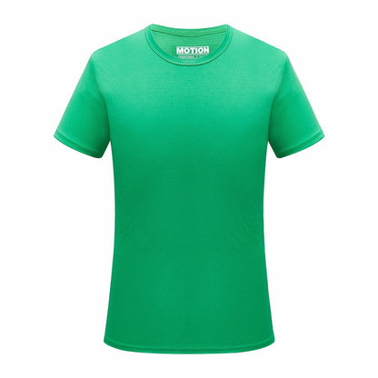 Men Quick Dry T Shirt Running Slim Fit Top Tees Solid Shirts