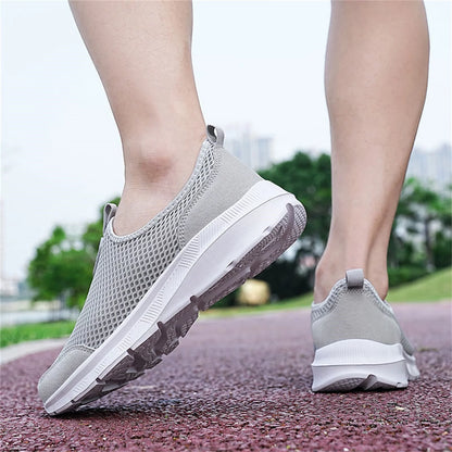 Walking Shoes Breathable Mens Shoes Beige 41