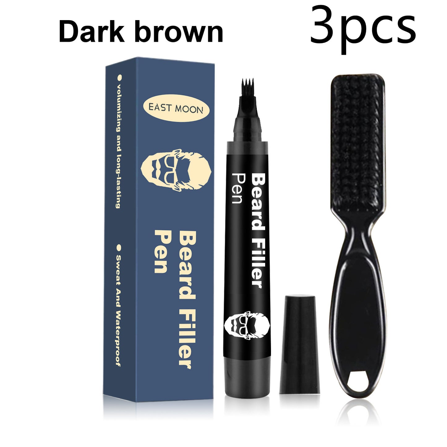 Beard Headline Filler Removable Easy To Use Thick Beard