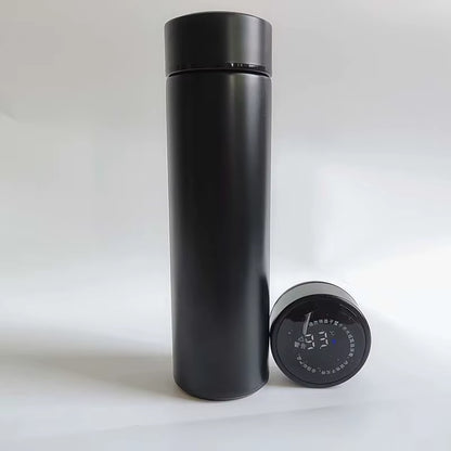 500Ml Business Gift Temperature Display Smart Water Bottles Double Walled Stainless Steel Vacuum Insulated Digital Cups