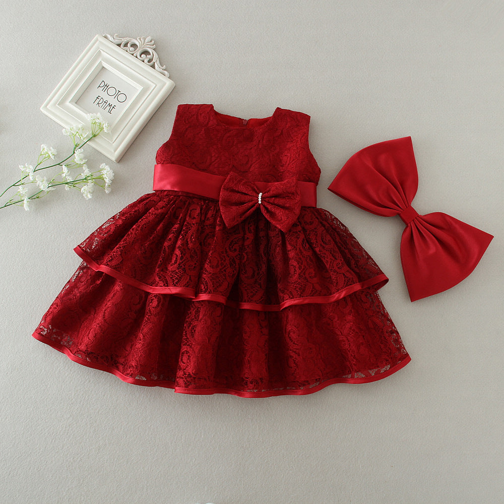 Maggie New Girl, Baby, Birthday, Full Moon Wine, Wedding Dress, Princess Dress