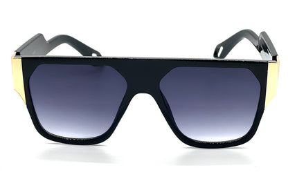 Men'S SUNGLASSES DESIGNER SQUARE RETRO GOLD FRAME SHADES HIP HOP STYLE FASHION