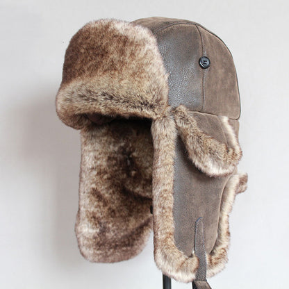Ear Protection PU Leather Thundercap