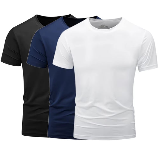 Men Cotton T-Shirt Summer Men Tshirts Loose Oversize Tshirt Casual Breathable Short Sleeve Clothing