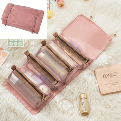 4 In 1 Storage Bag,Horizontal Square Function Dustproof Storage, Applicable Scenes Bedroom Living Room Travel Storage Scenes Travel Storage, Makeup Storage, Bathroom Storage, Toiletries