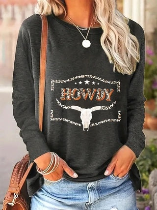 Women's Spring And Autumn Tops T-shirts