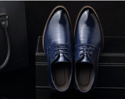 Men's leather dress shoes