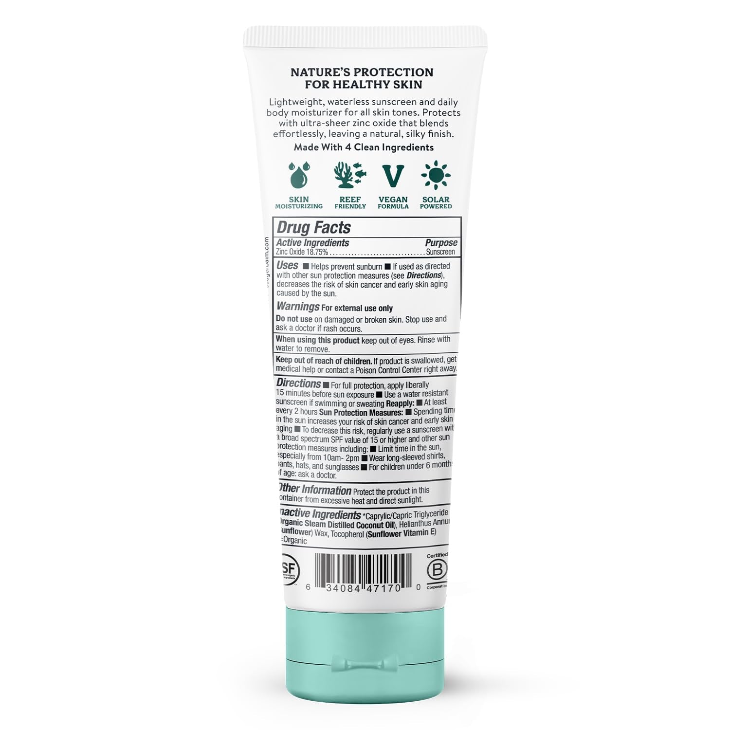 SPF 30 Sunscreen Bundle - Active Mineral and Daily Mineral Sunscreen, Reef-Friendly with Zinc Oxide