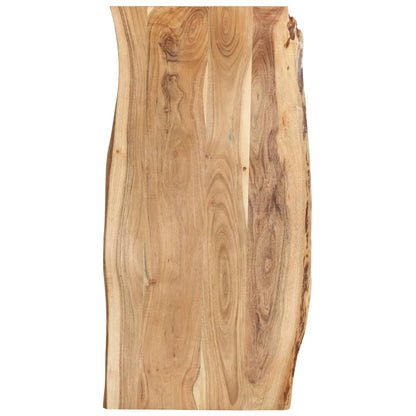 Tabletop Solid Acacia Wood 58x(50-60)x2.5 cm   Tabletop