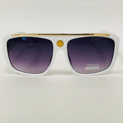 Gafas De Sol Lentes De Moda Para Hombres Grande Style Men Sunglasses Brown Lens
