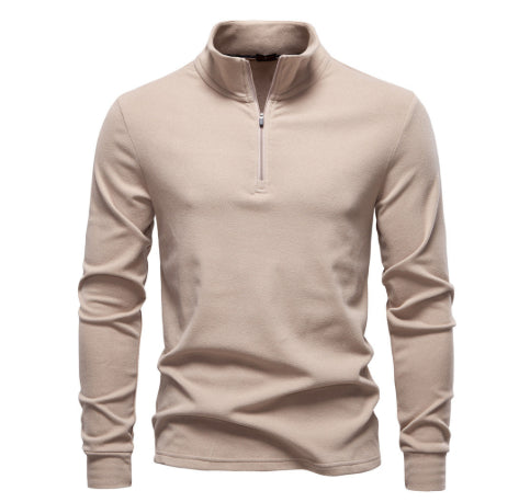 Men's Knitwear Top Half Zipper