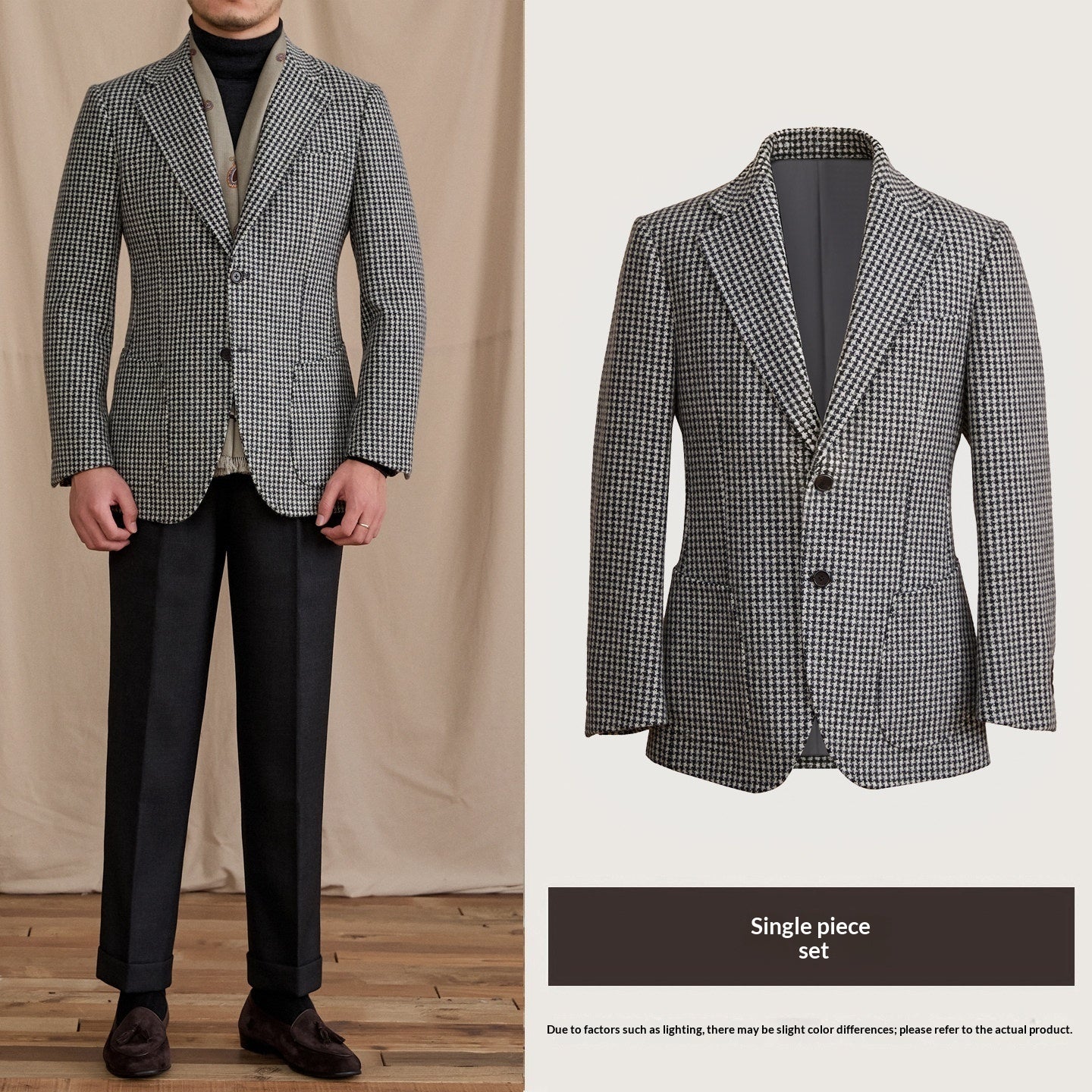 New Wool Suit Jacket Casual
