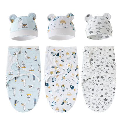 Newborn Baby Swaddling Quilt Pure Cotton Delivery Room Package Newborn Child Baby's Blanket Baby Swaddle