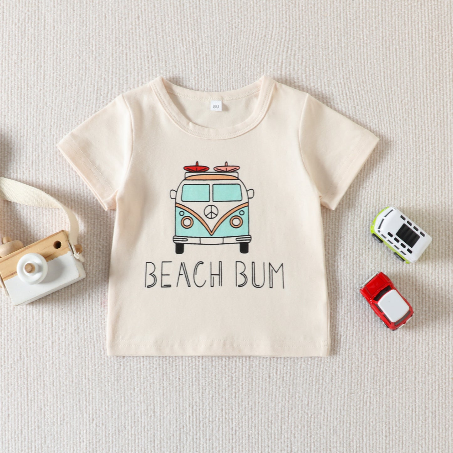 Short Sleeve Suit Summer Cotton Boy