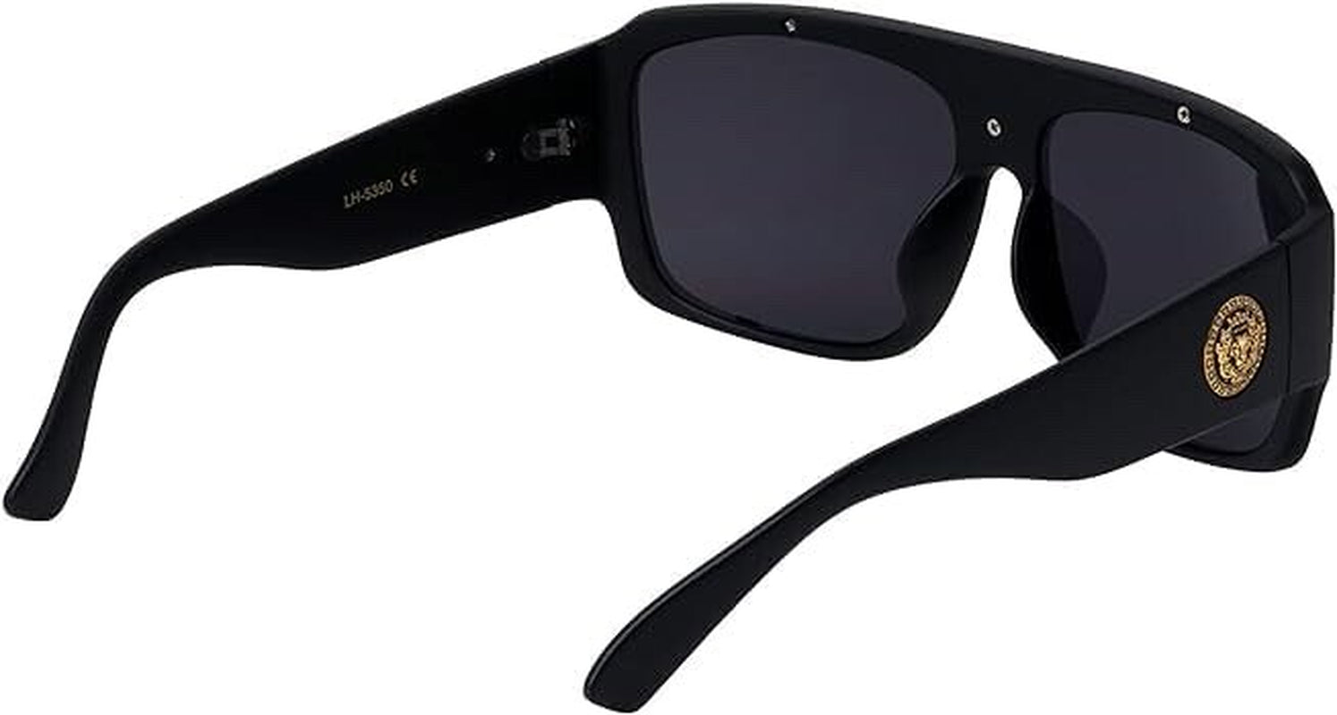 Gafas De Sol Lentes De Moda Para Hombres Grande Style Men Sunglasses Brown Lens