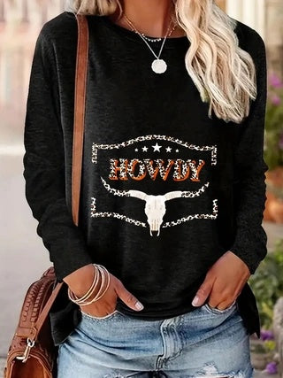 Women's Spring And Autumn Tops T-shirts