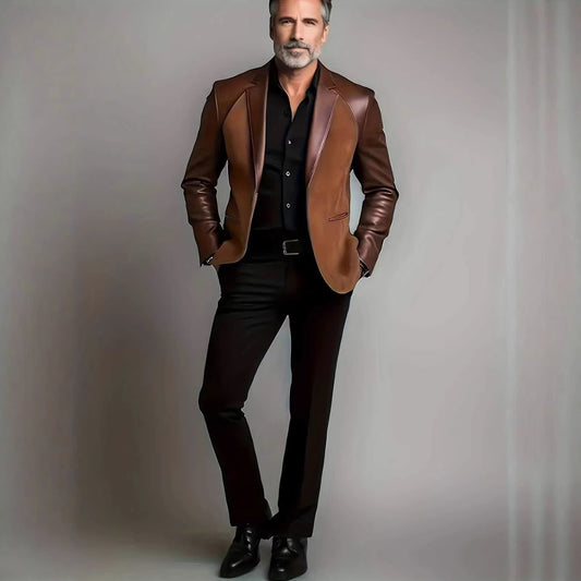 Stylish Suit-collar Coat