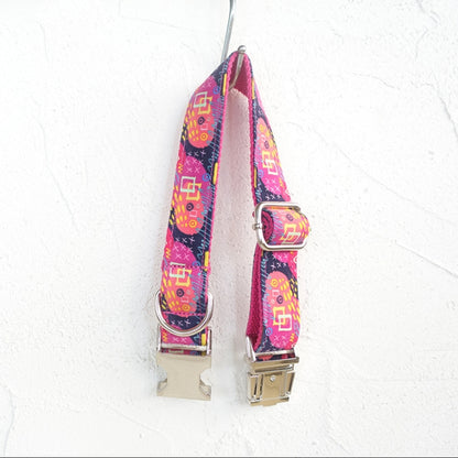Alloy buckle high quality traction collar