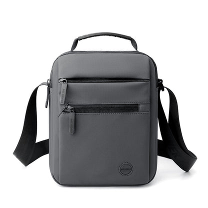 Men's Simple Casual Bag - Waterproof Large Capacity Business Commuting Men's Single Shoulder Crossbody Bags