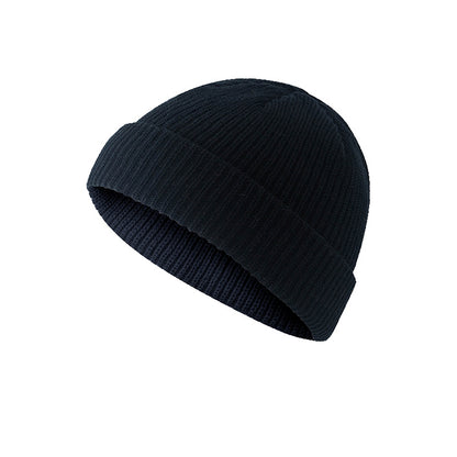 Retro Dome Warm Short Woolen Toe Hat
