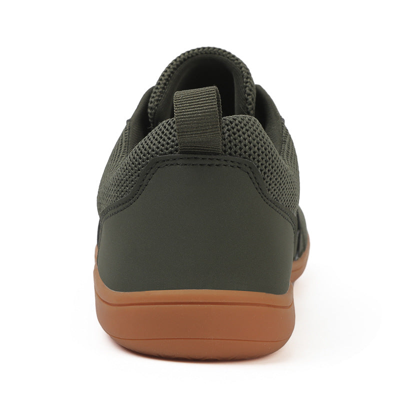 Breathable Lace-up Mesh Casual Walking Sneakers Men Non-slip Running Sports Shoes Women