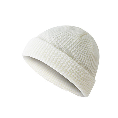 Retro Dome Warm Short Woolen Toe Hat