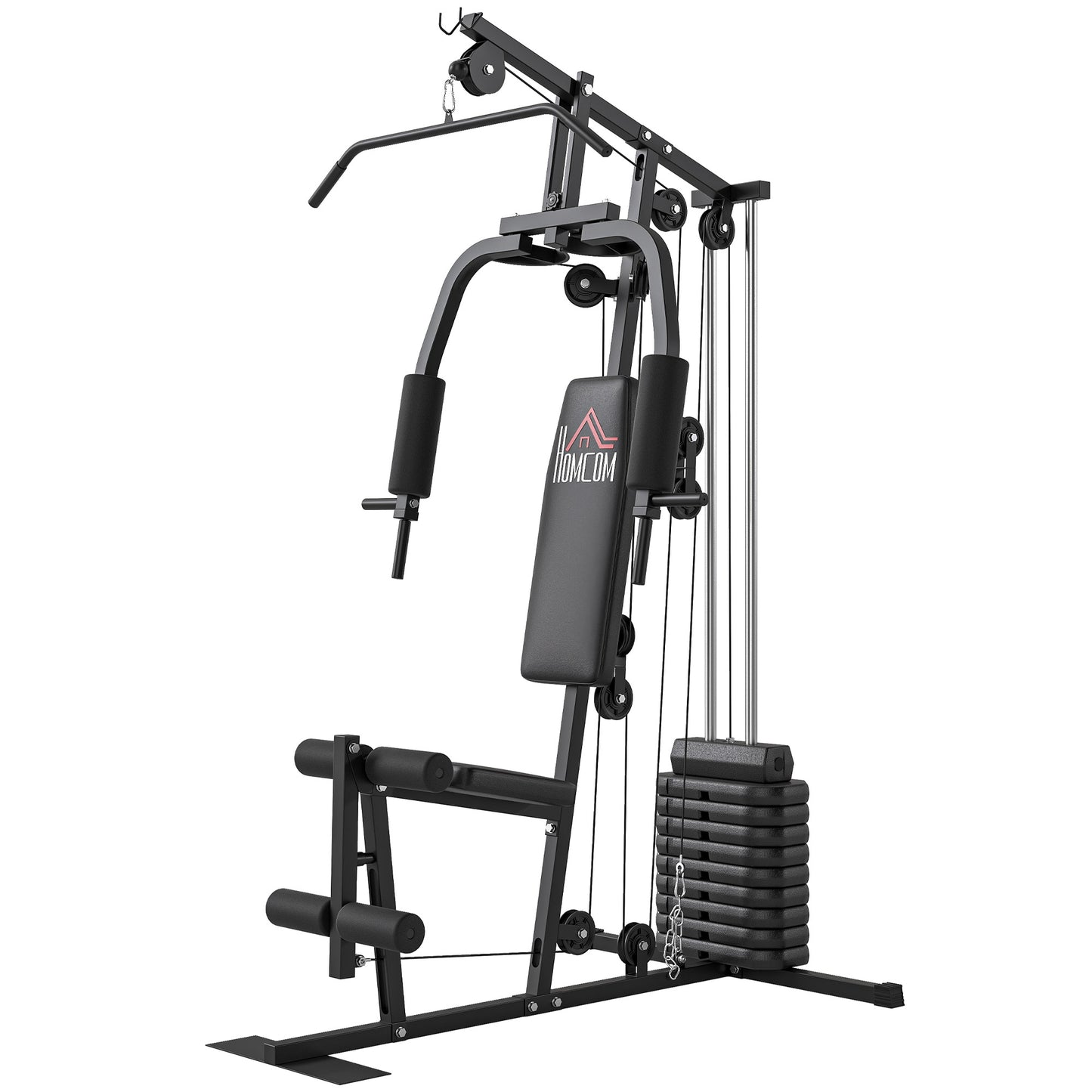 Multifunction Home Gym Machine, With 45kg Weight Stacks, For Strength Training