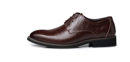 Men's leather dress shoes