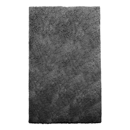 Indoor Plush Area Rugs, 5 X 8 Ft Soft Plush Carpet, Furry Shag Area Rugs For Living Room, Bedroom, Sunroom, Modern Home Decor Aesthetic, Non-Shedding, Non-Woven, Slip-Resistant, Dark Gray
