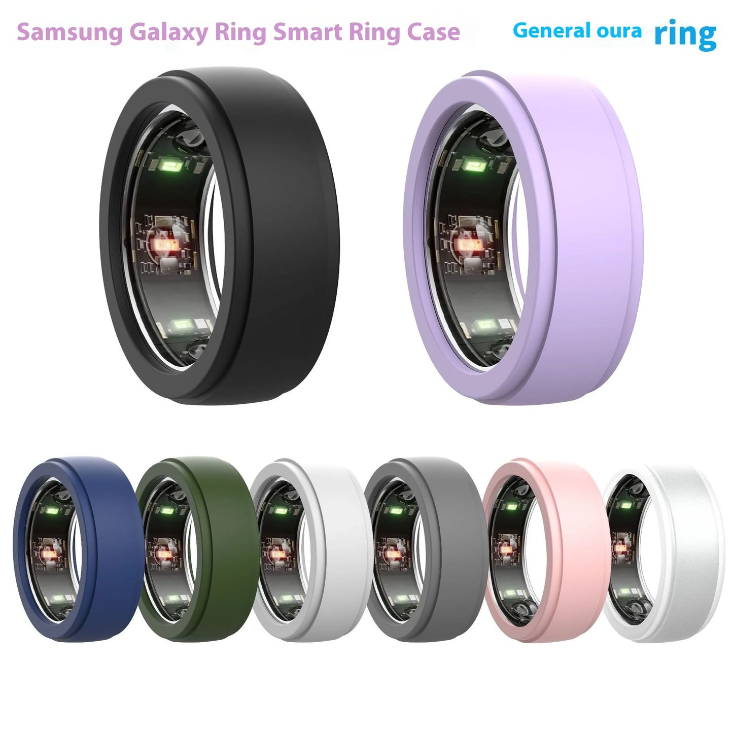 Universal Smart Ring Silicone Guard Case Compatible Cover