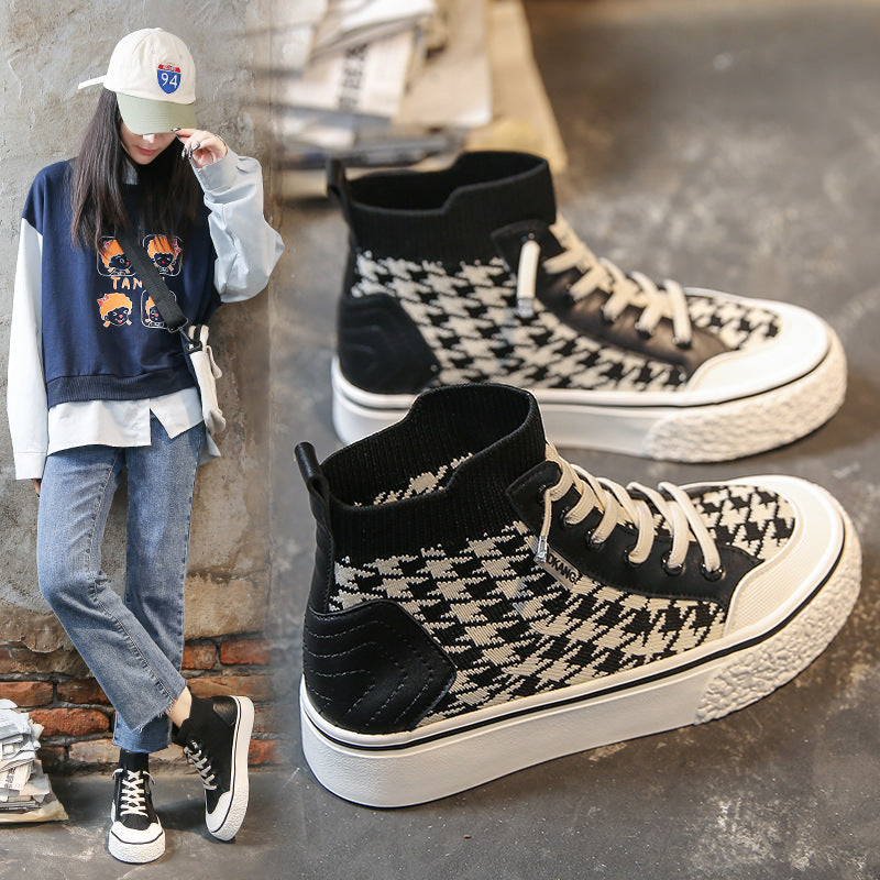 Cloth Shoes Casual Trendy Student Flat Shoes