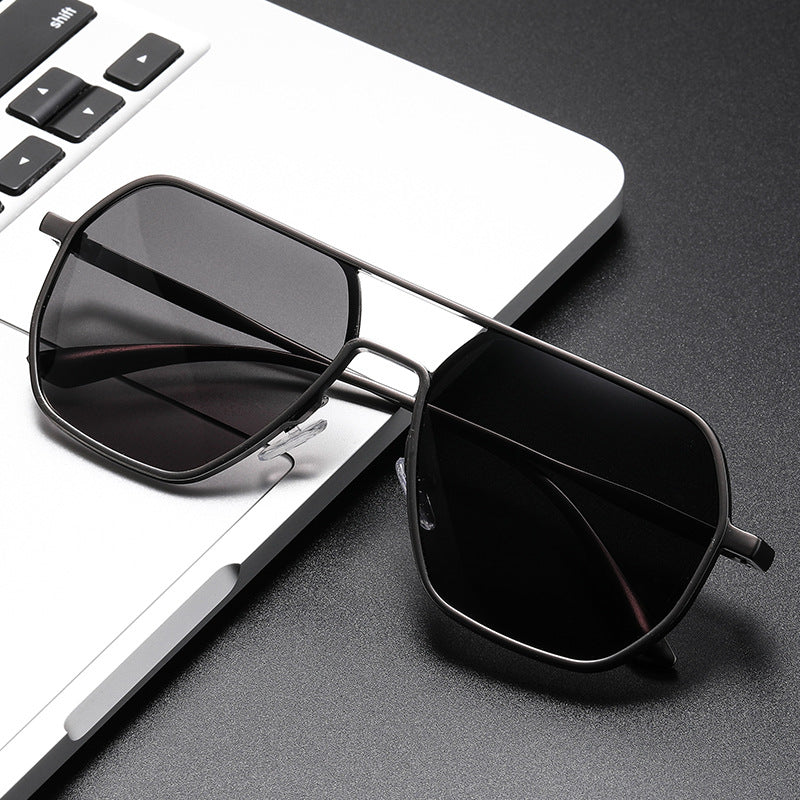 Irregular Polarized Sunglasses Men's Driving UV Protection