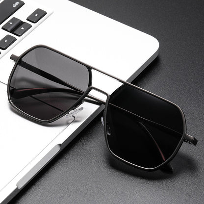Irregular Polarized Sunglasses Men's Driving UV Protection