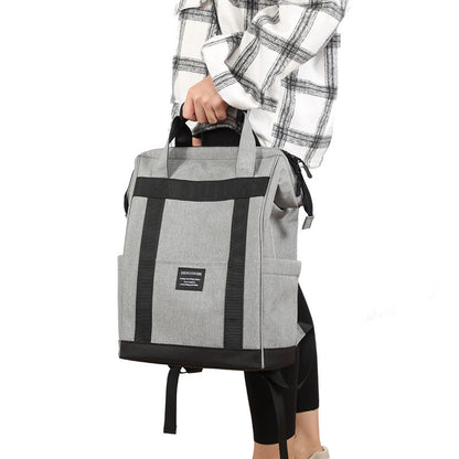 Outdoor Travel Thermal Bag Food Incubator Oxford Cloth Shoulder Ice Pack