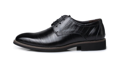 Men's leather dress shoes