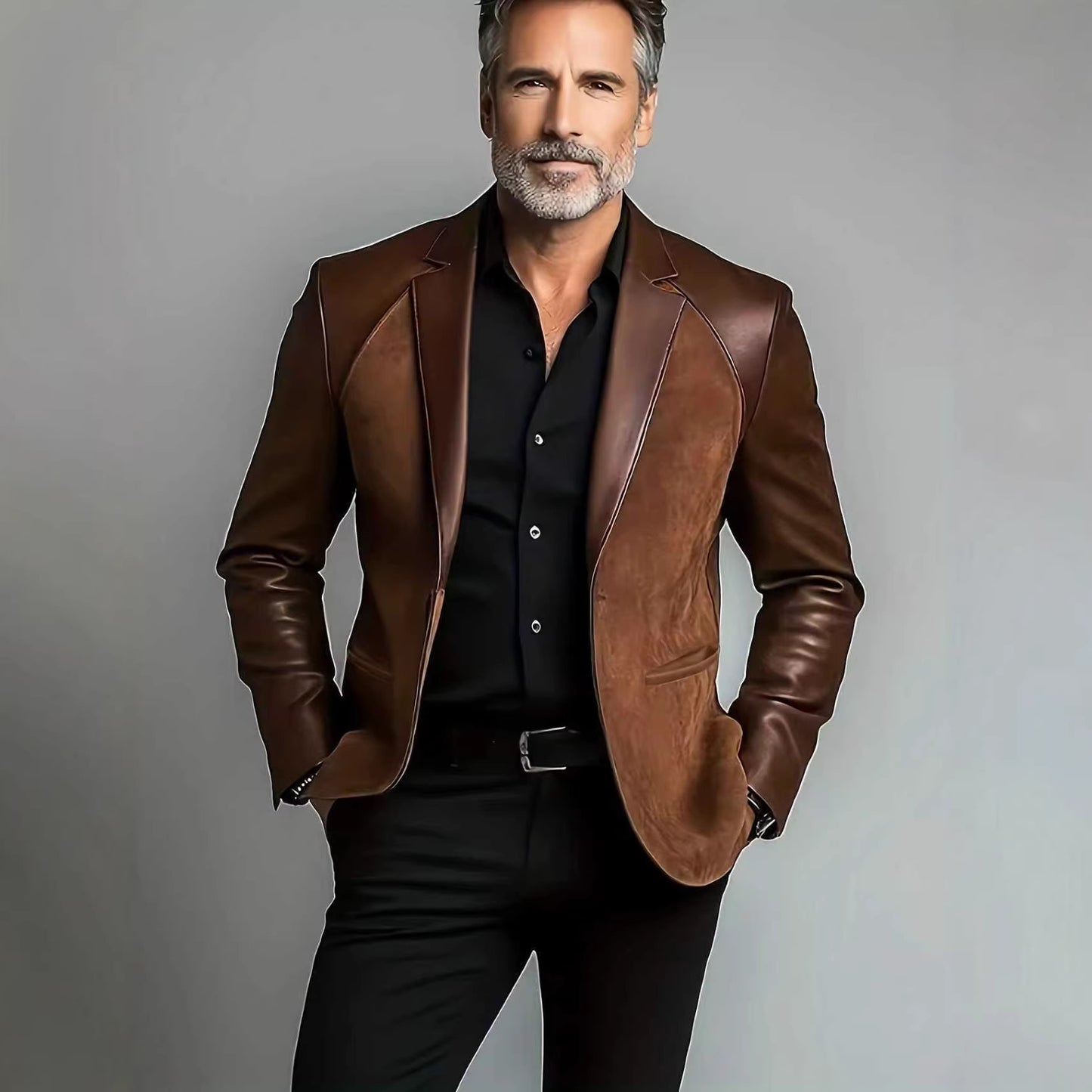 Stylish Suit-collar Coat