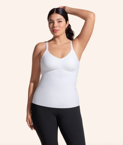Slim Fit Nylon Ladies Bottoming Shirt With Adjustable Straps