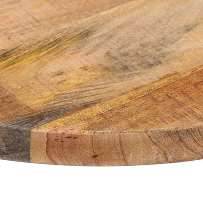 Tabletop Ø 40x1.5 cm Round Rough Solid