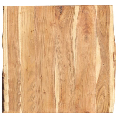 Tabletop Solid Acacia Wood 58x(50-60)x2.5 cm   Tabletop