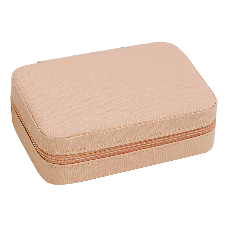 Portable Leather Creative Jewelry Storage Box For Travel